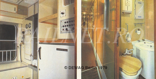 Interioarele originale ale unui astfel de vagon produs in Germania dupa catalogul de prezentare DWA (1979).jpg